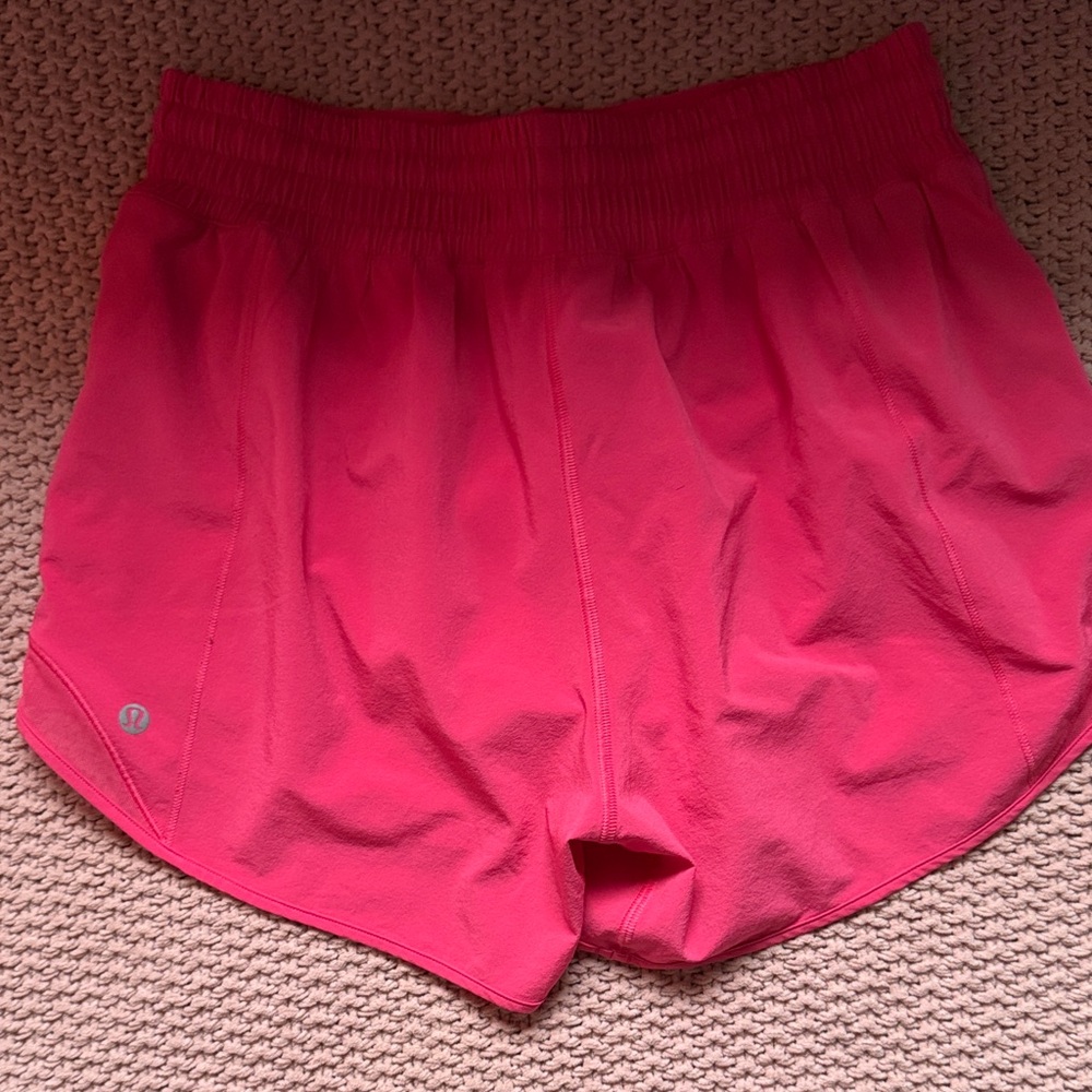 lululemon athletica Women's Vibrant Pink Athletic Shorts